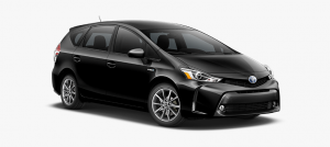 Toyota Prius+ noire - Monospace Bordeaux Cab